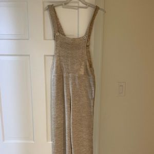Hesperios - Beige cashmere/silk jumpsuit size Sm